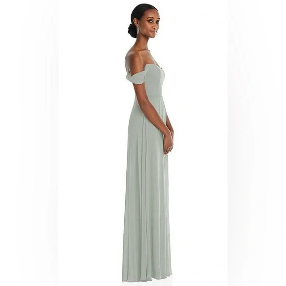 The Dessy Group
Basque Neck Maxi Dress
Willow Green - Picture 3 of 4